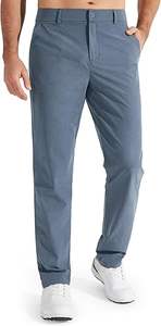 Pantalones y pantalones deportivos informales para hombre, pantalones de chándal lisos de cintura media para uso diario, ligeros, de algodón 100% - Product Image 5