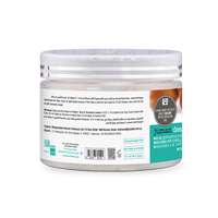 Masque capillaire confortable à l'huile d'argan blanche et aux minéraux de la mer Morte pour le soin du cuir chevelu, fabriqué en Jordanie