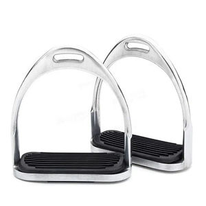 ที่กวนม้าสำหรับขี่ม้าอุปกรณ์ขี่ม้าทำจากอลูมิเนียมความสะดวกสบายสไตล์อังกฤษ - Product Image 4