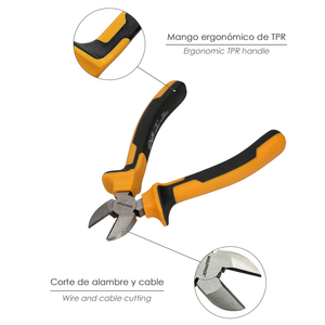Alicates Corte Diagonal 175 mm. Acciaio DIN 5749 - Product Image 3