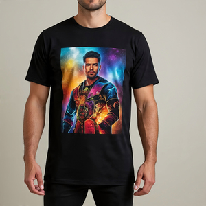 Camiseta de manga corta con estampado personalizado para hombre, ropa para correr, camiseta de sublimación, camiseta de manga corta con cuello redondo para hombre - Product Image 5