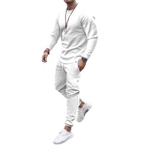 Men's High Quality Oem Men Casual Plain Tracksuit <b>Jogging</b> Track Suits Custom Sweat Suit for Men - Product Image 3
