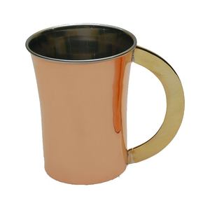 Taza de cobre moderna para el hogar, artículos de cocina de color bronce para café, té, hotel, restaurante, diseño moderno - Product Image 3