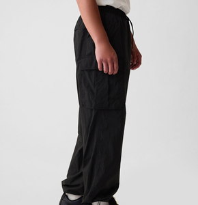 OEM/ODm 100% <b>nylon</b> Crinkle Taslan Windbreaker Sweatpants For Men Casual Wear Lightweight Waterproof Solid color <b>Joggers</b> - Product Image 5