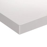 Planche à découper pour table de préparation - 1600x700mm - Épaisseur : 40mm - Conforme HACCP - HDPE (PE500) - Blanc