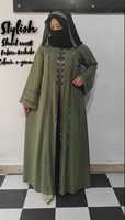 Fabricant de robes Abaya longues pour femmes, style musulman arabe, printemps-automne, nouvelle collection, grande taille, en polyester.