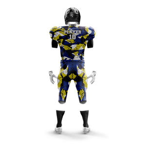 Hot Sale Custom Logo American <b>Football</b> Jersey Set for Boys Factory Rate Breathable Uniforms Plus Size Low <b>Price</b> Short Sleeves - Product Image 3