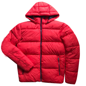 Customized <b>Men's</b> Winter Padded Casual <b>Jacket</b> Solid Color Duck Leather with Stand Collar Bomber <b>Flight</b> Style - Product Image 5