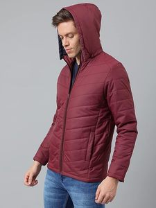 Low MOQ <b>cheap</b> quality customized <b>puffer</b> <b>jackets</b> collar zipper hooded <b>puffer</b> <b>jackets</b> for men's - Product Image 3