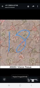 ผ้าปักลายจอร์เจตต์ - Product Image 2