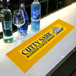 Silicone <b>bar</b> <b>mat</b> eco friendly silicone offers durability non slip texture prevents mess ideal for <b>bars</b> coffee shops - Product Image 1