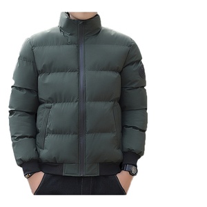 2026 Men Casual Winter <b>Jacket</b> Reversible High Street <b>Padded</b> Down Coat with Hood <b>Waterproof</b> Outerwear Plus Size Warm Quality - Product Image 1