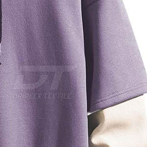 Haute qualité Street Wear bas quantité minimale de commande hommes coupe ample sweats à capuche basique coton mélangé coupe ample sweats à capuche pour hommes - Product Image 4