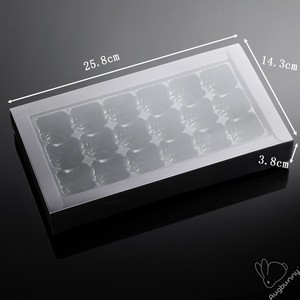 Sang Trọng Tùy Chỉnh Handmade 18/25 Lưới Sô Cô La Praline Thanh Kẹo Giấy Quà Tặng Sô Cô La Bao Bì Hộp - Product Image 2