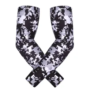 Best Quality Compression White Arm Sleeves Gaming Arm Sleeves Stylish Sublimation Tie Dye Black Arm Sleeves Youth & Adult Elbow