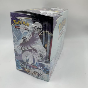 กล่องโชว์การ์ดโปเกมอน ดาบและโล่ ชิลลิ่ง ไรน์ บูสเตอร์ ดิสเพลย์ บ็อกซ์ TCG คุณภาพสูง - Product Image 1