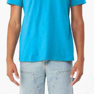 Camisetas Unisex de 250 Gramos, 100% Algodón, Cuello Redondo, Estilo Casual de Verano, Camiseta de Hombre de Punto, Corte Regular - Product Image 1