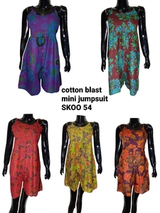 Nuevo Vintage de moda para mujer de algodón sólido Mini mono Casual verano sin mangas de cintura alta transpirable playa Streetwear - Product Image 6