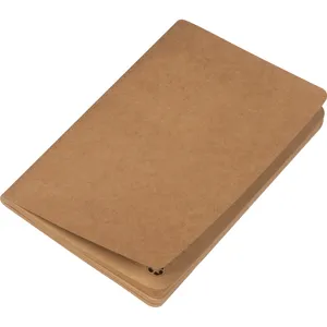 Quaderno A5 Benedict in Carta Kraft Riciclata, Gadget Promozionale Ecologico - Product Image 3