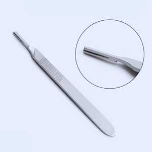 Meilleure fabrication 100% poignée de lame de scalpel en acier inoxydable de haute qualité Source d'alimentation manuelle outil chirurgical le plus vendu - Product Image 3