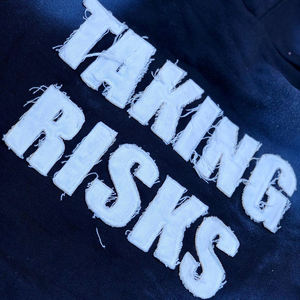 Sudaderas con capucha personalizadas con bordado desgastado, pantalones acampanados, joggers apilados, conjuntos de hombres, chándales apilados, chándales con cremallera de cara completa para hombres - Product Image 5