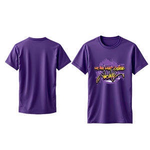 Ropa de verano Color sólido Casual manga corta hombres DTG estampado camiseta diseño único hecho a medida hombres camiseta - Product Image 6