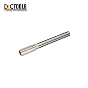 Escariadores rectos de carburo soldado serie larga premium: Acero de tungsteno de 4 y 6 flautas - Product Image 2