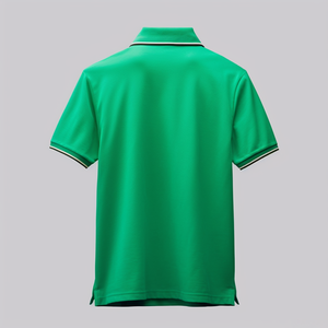 Polo de haute qualité personnaliser 230gsm piqué tissu coton Polo OEM Absorption de la sueur hommes chemise de golf anti-rétrécissement unisexe t-shirts - Product Image 3
