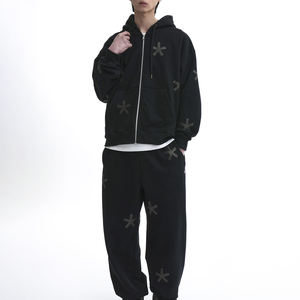 Survêtement d'hiver à capuche pour homme avec strass, respirant, sur mesure, confortable, vêtements de sport à prix abordable - Product Image 1