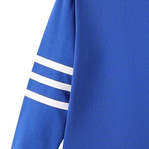 Cardigan rayé bleu et blanc Zeta Phi pour femme, broderie de lettres grecques, tricot boutonné, pull décontracté, logo et étiquette personnalisés de la sororité - Product Image 6