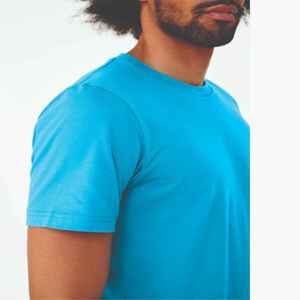 Camisetas Unisex de 250 Gramos, 100% Algodón, Cuello Redondo, Estilo Casual de Verano, Camiseta de Hombre de Punto, Corte Regular - Product Image 2