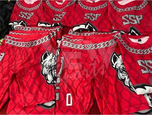 7v7 football uniforms youth sizes Custom Sublimated Breathable 7v7 uniform Compression Sleeveless 7v7 Football Uniform - Product Image 5