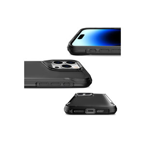 เคสซิลิโคนเหลวสีเทาเข้ม รุ่น T-Max Series สำหรับ iPhone 15 Pro Max  แบบนิ่ม ทันสมัย รุ่น 11pro - Product Image 5