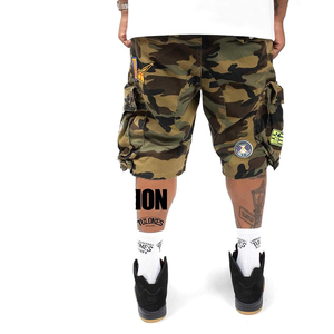 Fabricación de camisetas personalizadas y conjuntos cortos de camuflaje Conjunto de chándal de dos piezas para hombre Conjuntos cortos de alta calidad para correr - Product Image 6