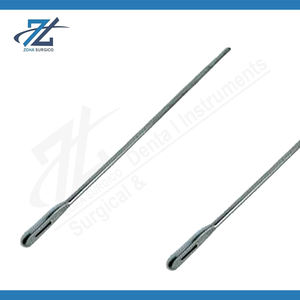 Sonde manuelle de haute qualité Sinus Silver 152mm Instruments chirurgicaux en acier inoxydable Certifié CE Classe I Fabriqué au Pakistan - Product Image 2