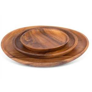 Plateau de service alimentaire en bois écologique, couleur/forme/logo personnalisés, forte demande, vente en gros, MOQ 10 pièces, artisanat Tayyab - Product Image 2
