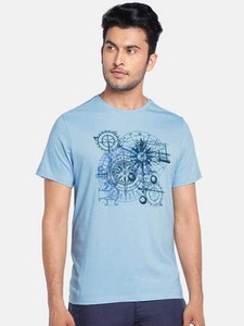 Ropa de hombre 100% algodón promocional impreso fabricante de camisetas de lujo de India - Product Image 4