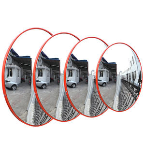 60CM Weather Proof Anti-Uv Wide Angle Viewing Road Safety PC Material Espelho Convexo Interior - Product Image 3