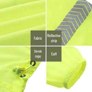 Unisex Lightweight Long Sleeve ANSI UV-Protected Outdoor Work <b>Jacket</b> Vest Custom Logo Reflective Sun-Proof <b>High</b> Zipper - Product Image 2