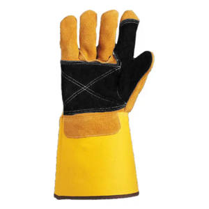 Guantes de Seguridad Industriales Reforzados de Cuero Vacuno, Antivibración, Protección Contra Chispas, Protección Personal - Product Image 5
