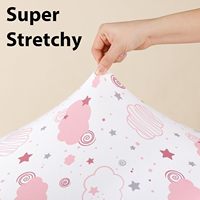 Draps de lit pour bébé Draps de lit pour enfant en bas âge adaptés aux matelas standard pour berceau et enfant en bas âge, microfibre super douce