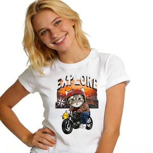 Nuevo Diseño de Pegatinas DFT para Camisetas, Hojas de Impresión Personalizadas para Maestros, Diseños de Transferencia Térmica Listos para Prensar, con Dibujos Animados - Product Image 1