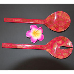 SEASHELL JEWELRY Incrustation Cuillère et Fourchette Motif Mosaïque Artisanat pour Cadeaux et Cadeaux Fabriqué par des Artisans - Product Image 4