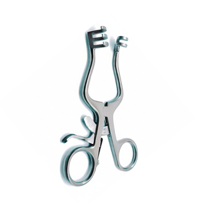 Rétracteur Weitlaner 2x3 à pointes émoussées, acier inoxydable de qualité supérieure, rétracteur chirurgical auto-retenant pour une rétraction tissulaire sécurisée - Product Image 1