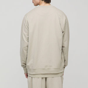 เสื้อสเวตเชิ้ตคอโอแบบซิปสำหรับฤดูหนาว ผ้าฝ้ายเปล่า ไม่มีลาย ขายส่ง รับสกรีนโลโก้ เสื้อฮู้ดดี้เรียบๆ - Product Image 2