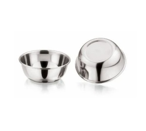 Cuencos para servir pequeños de acero inoxidable al por mayor de calidad superior, cuencos de metal, cuencos de acero para restaurantes de cocina, hoteles y hogares - Product Image 1