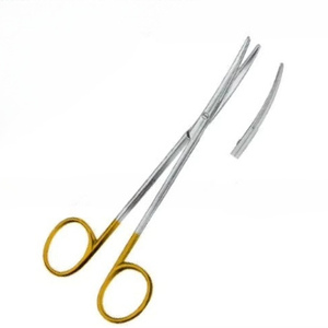 La mejor calidad personalizada de acero inoxidable Toennis Adson Scissor TC Curved 16cm TUNGSTEN Scissor Instrumentos quirúrgicos - Product Image 6