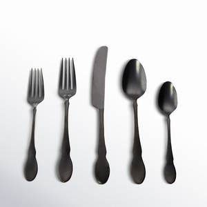 Juego de Cubiertos de Acero Inoxidable de Calidad de Exportación, con Acabado Espejo, Ecológico, para Hogar, Hotel, Fiestas, Decoración de Mesa - Product Image 1