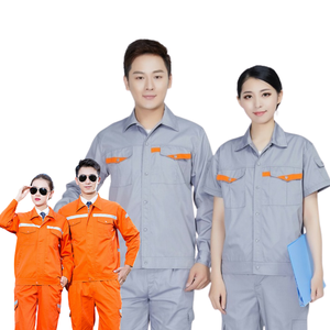 HIGH QUALITY style sets worksuits men wear clothing factory <b>worker</b> <b>jacket</b>/trouser auto mechanic work shirt OEM/ODM/Free sample - Product Image 3