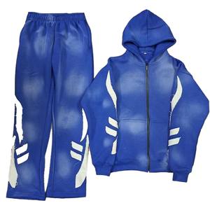 Chándal Deportivo de Entrenamiento para Hombre, Ajuste Cómodo, Logotipo Personalizado Impreso, Peso Pesado, Deportes de Invierno, Entrenamiento Personalizado, Ecológico - Product Image 3